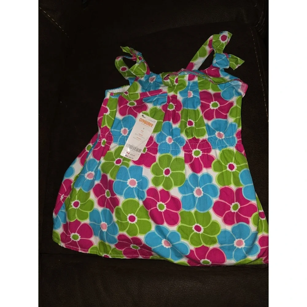 Gymboree ice cream sweetie‎ outfit lot 2 tops size 7 nwt skirt nwot size 7